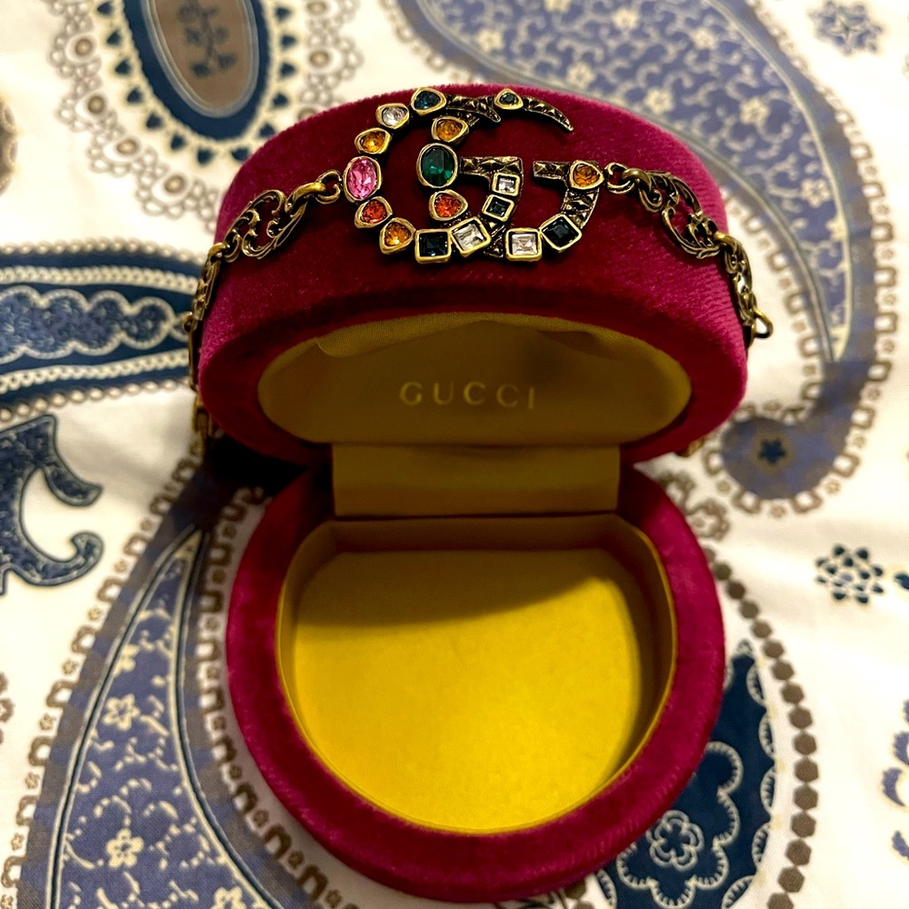 Gucci GG Gemstone Bracelet